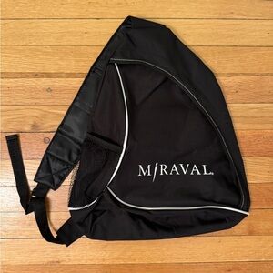Miraval Spa Black Sling Bag